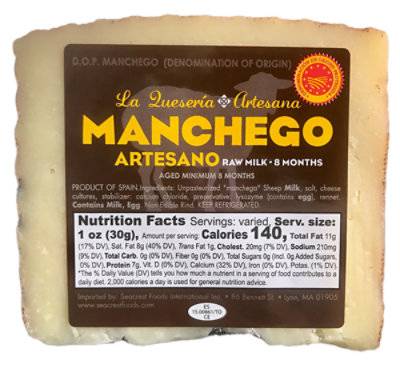 La Queseria Artesana Manchego Cheese - 5 Oz