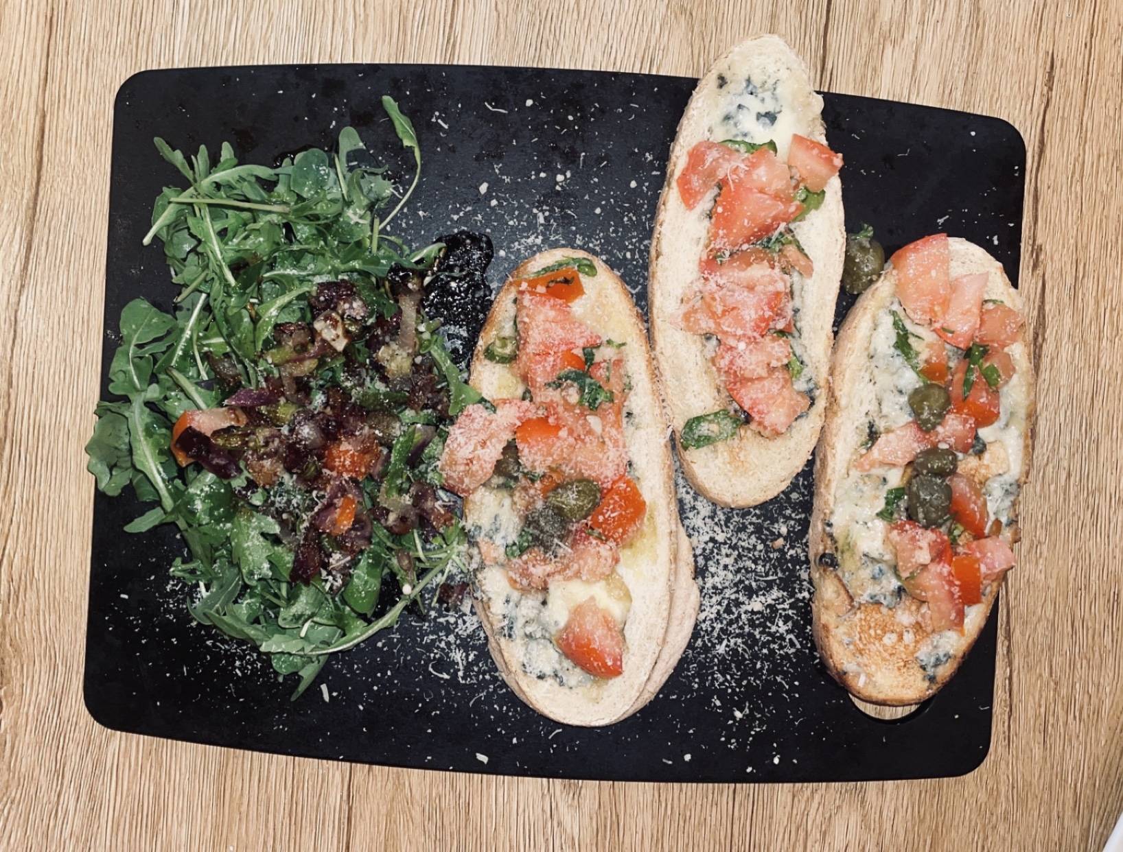 Bruschetta gorgonzola