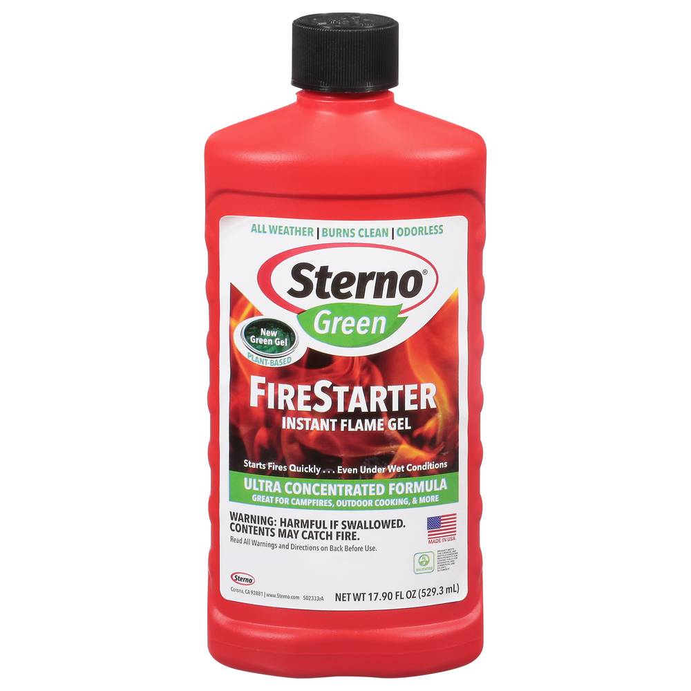 Sterno Green Firestarter Instant Flame Gel