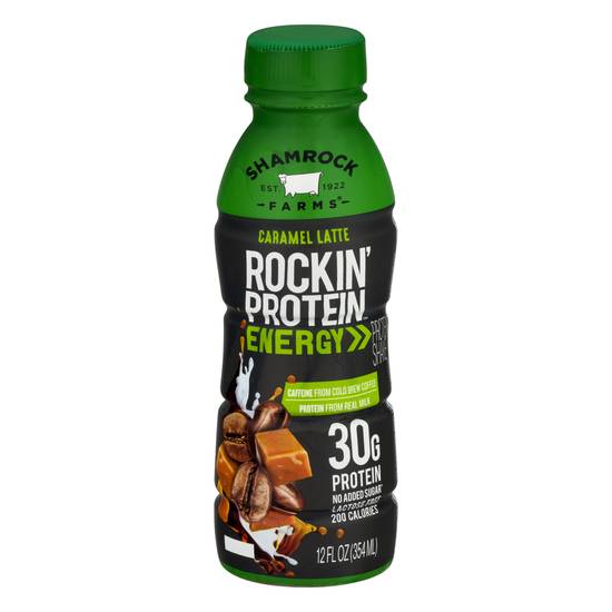 Shamrock Farms Rockin' Protein Caramel Latte Shake (12 fl oz)