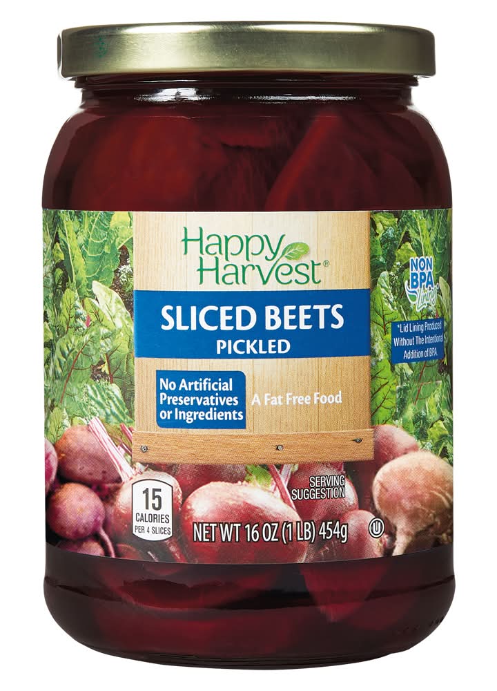 Happy Harvest Fat Free Sliced Pickled Beets (16 oz)