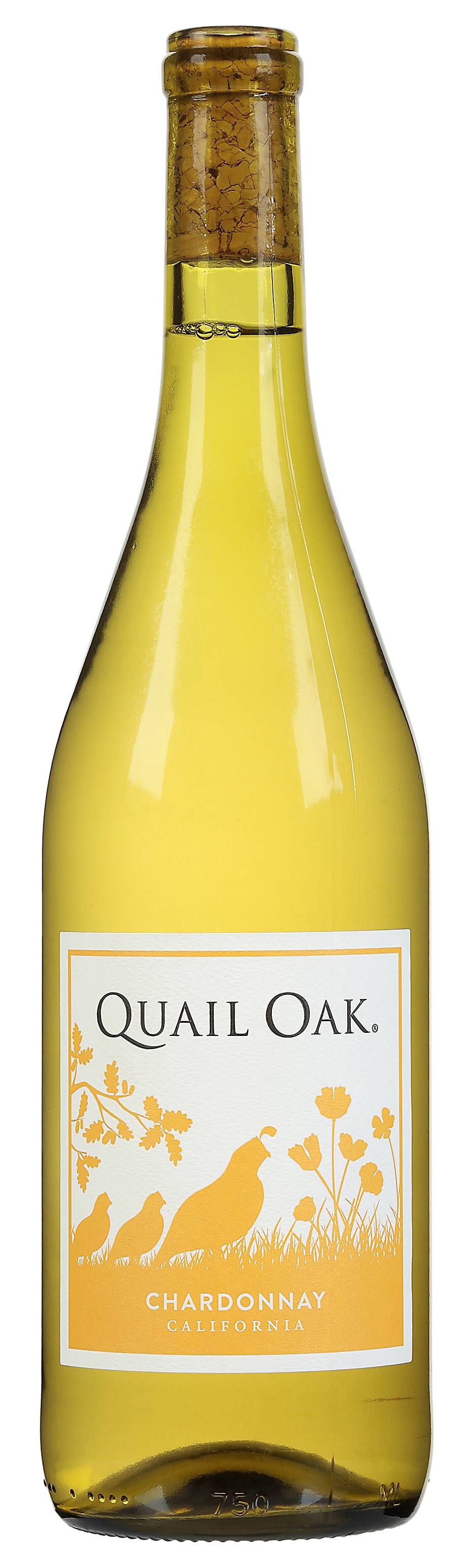 Quail Oak Chardonnay White Wine (750 ml)