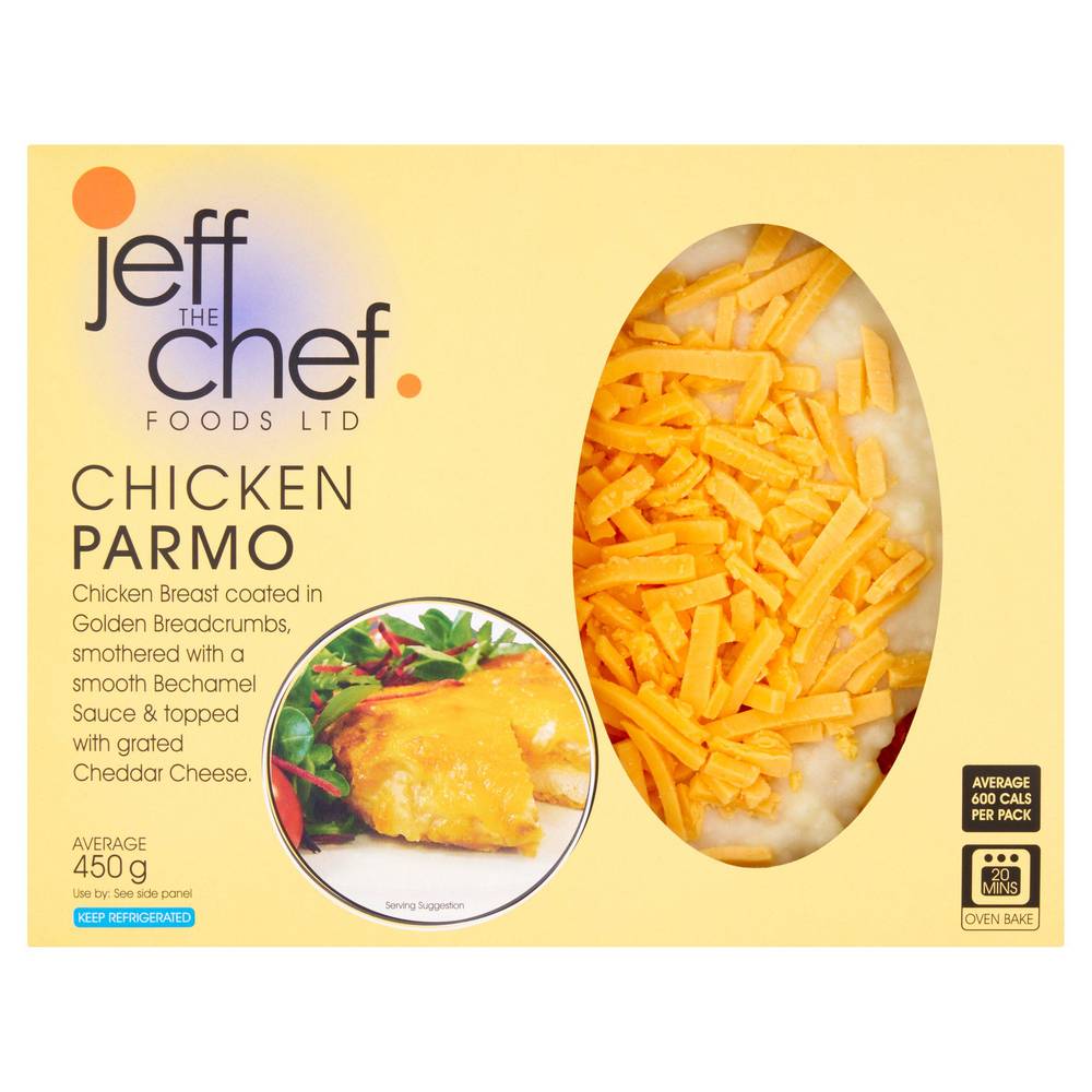 Jeff The Chef Chicken Parmo 450g