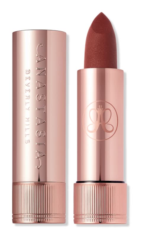 Anastasia Beverly Hills Full-Pigment Matte & Satin Velvet Lipstick Toffee