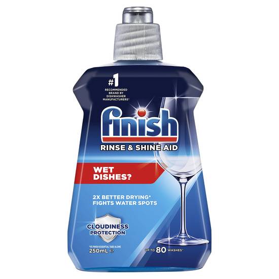 Finish Dishwashing Rinse Aid Regular 250mL