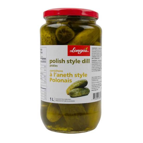 Longo's Polish Style Dill Pickles (1 L)