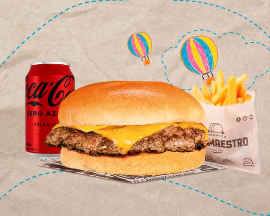 Combo Hamburguesa Kids