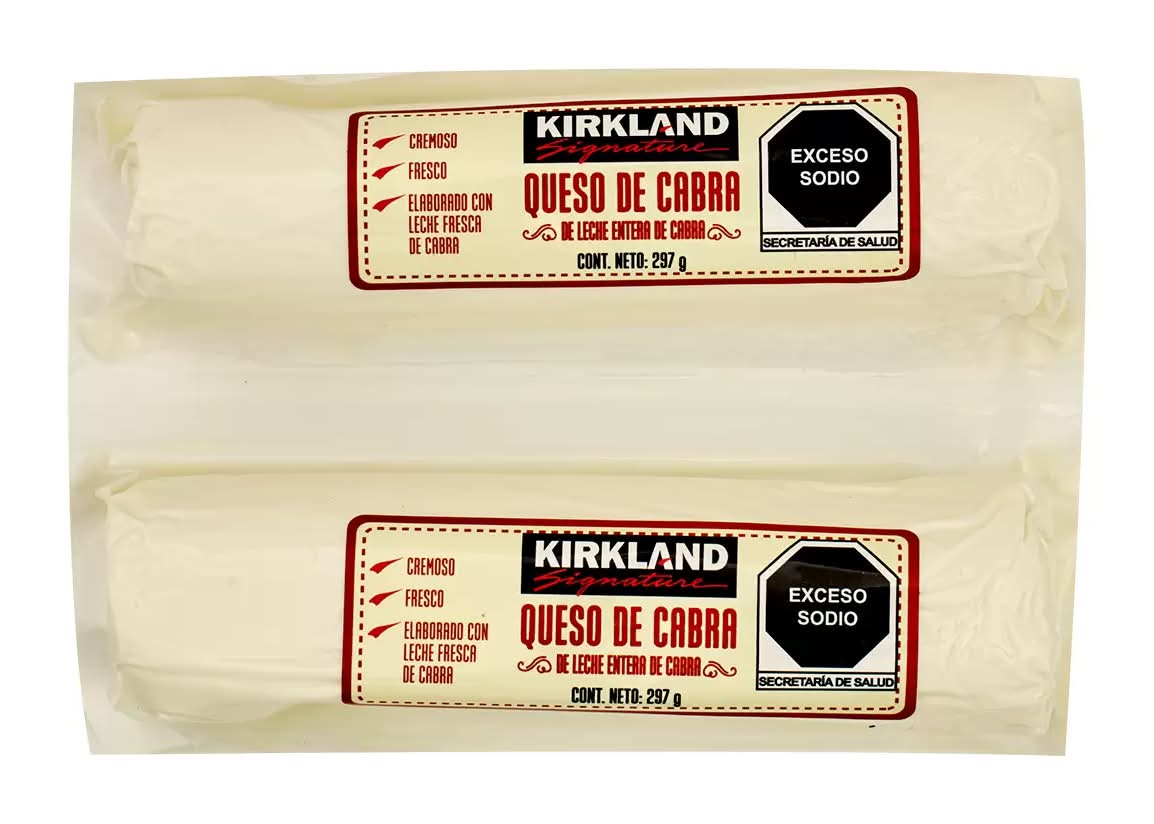 Kirkland Signature · Queso de cabra fresco y cremoso (2 x 297 g)