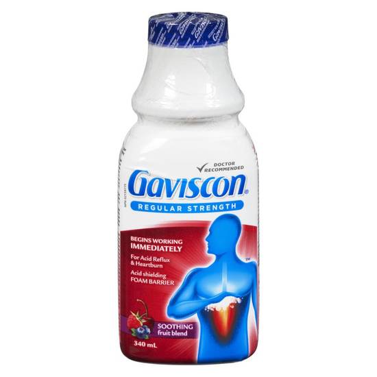 Gaviscon soothing liquid, fruit - soothing liquid, fruit (340 ml)