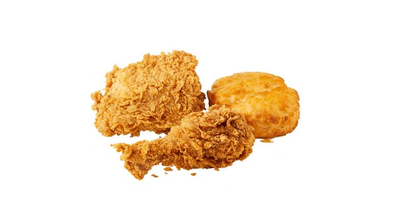 Fried Chicken 2pc with biscuit