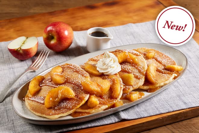 Caramel Apple Hotcakes