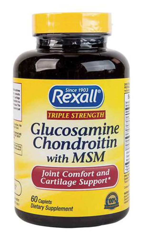 Rexall Glucosamine Chondroitin With Msm 60 Ct