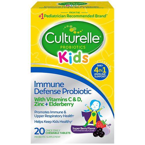 Culturelle Kids Immune Defense Probiotic Chewable - 20.0 ea