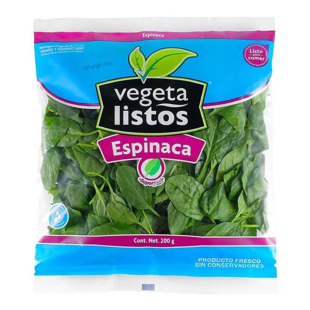 Vegetalistos espinaca