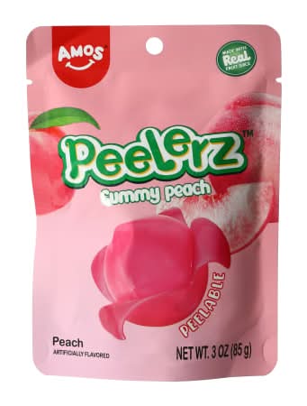 Peelerz™ Gummy Peach Candy 3oz