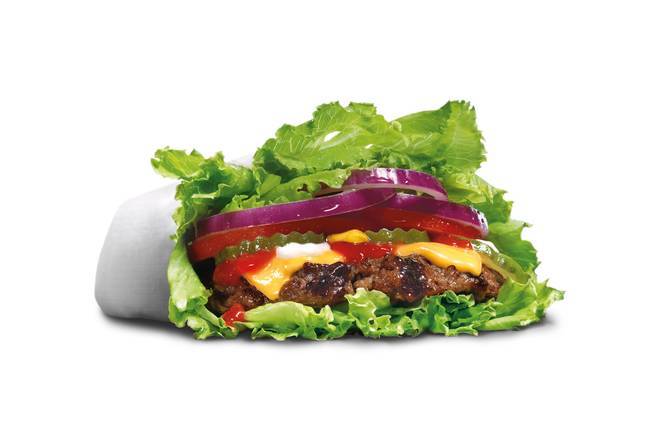 Lettuce-Wrapped Big Angus Burger