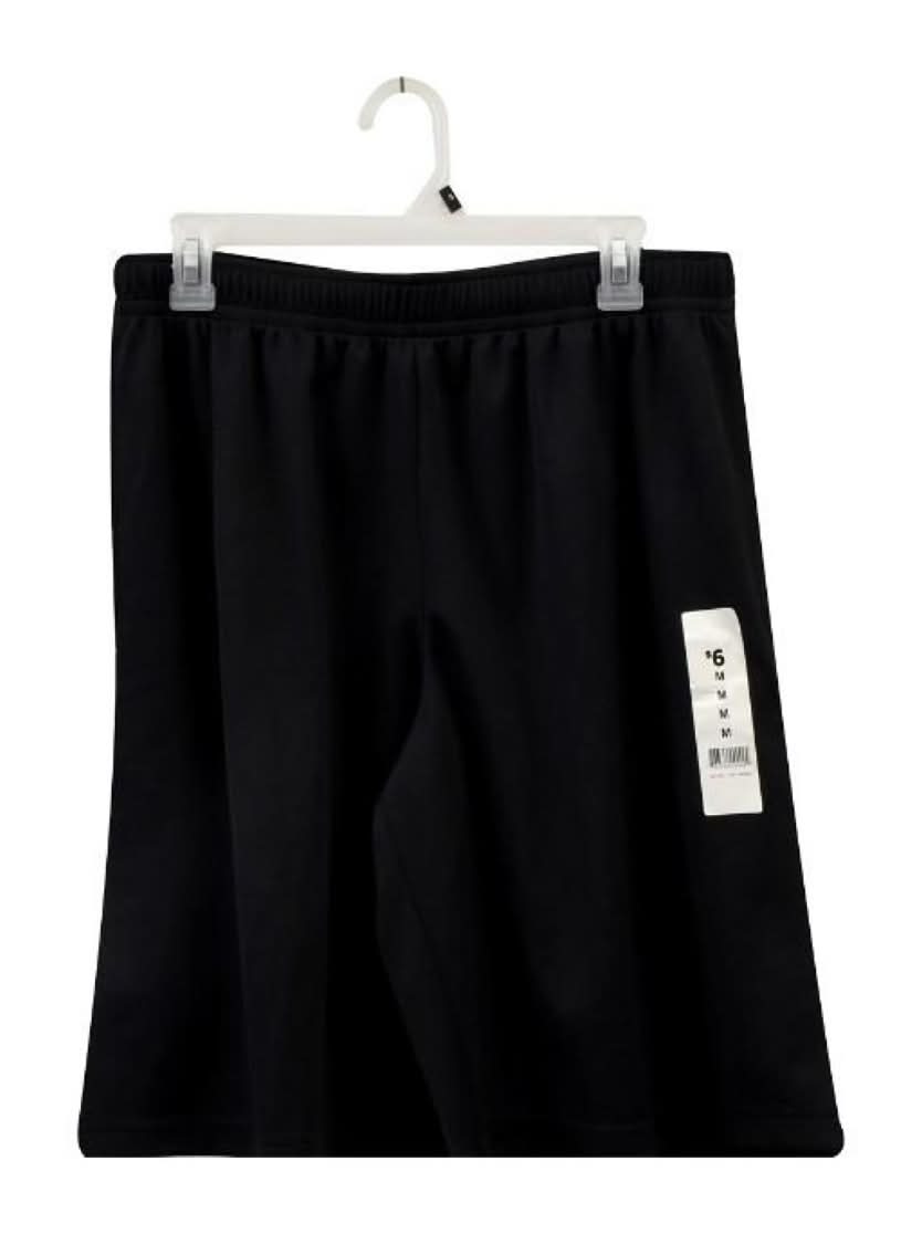 Men'S Mesh Black Shorts Medium