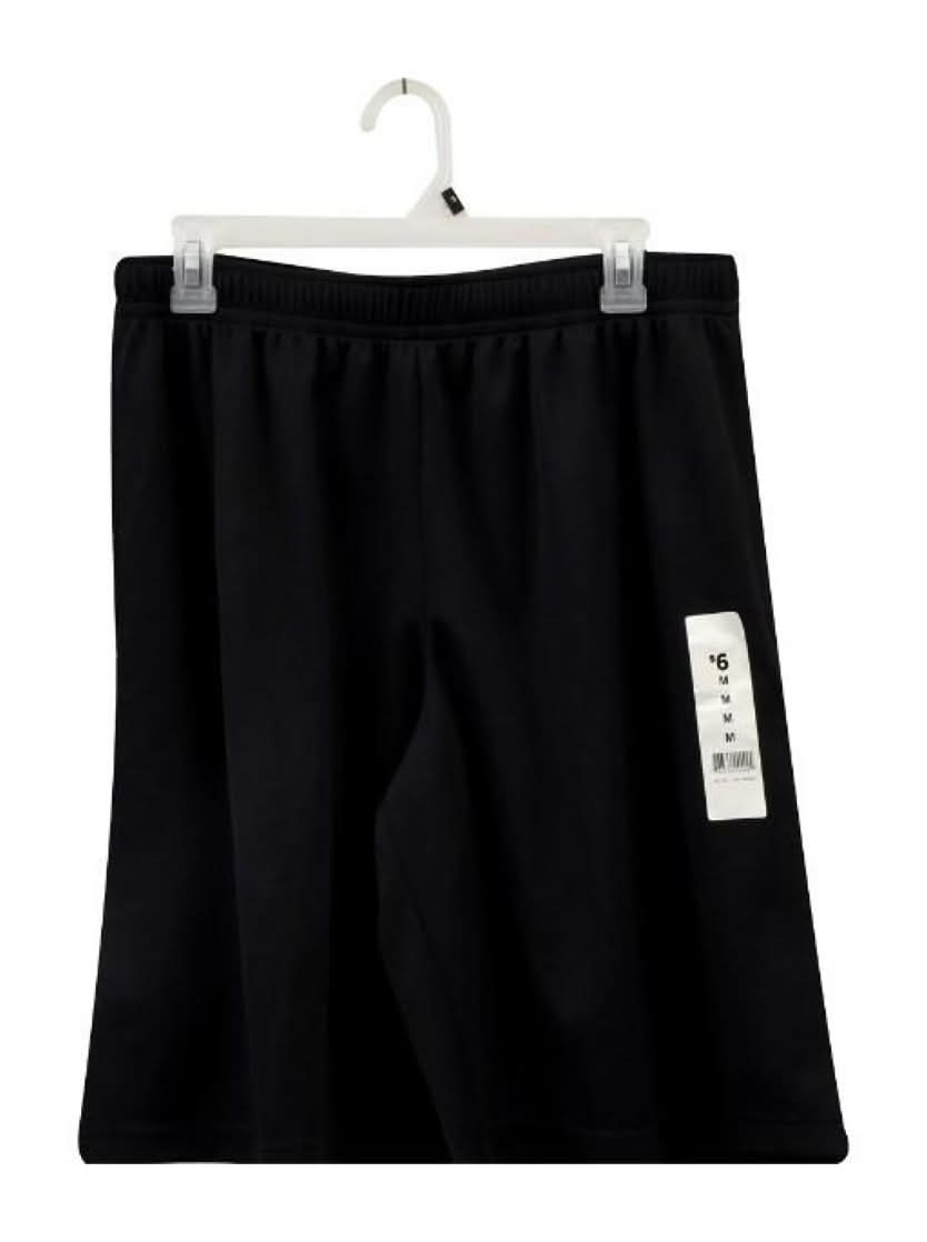 Men'S Mesh Black Shorts Medium