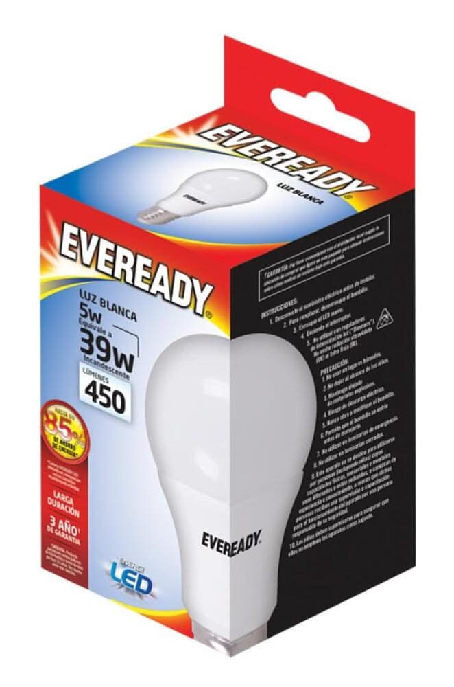 Eveready · Luz blanca led de 5w