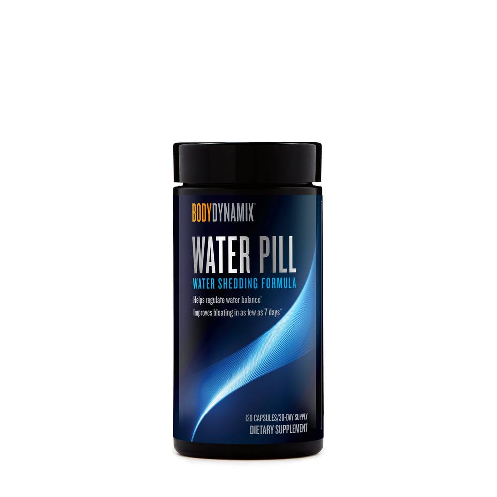 Bodydynamix Water Pill Dietary Supplement Capsules (120 ct)