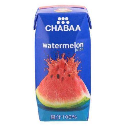 【チルド飲料】CHABAAウォーターメロン180ml