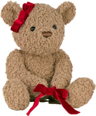 Overjoyed Boutique Bow Bear Small - Each
