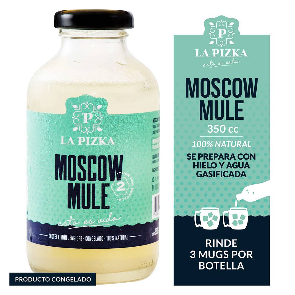 La pizca cóctel moscow mule (botella 350 ml)