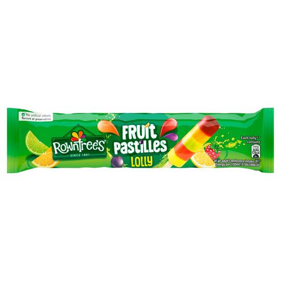 Rowntree's Fruit Pastilles Ice Lollies 65ml