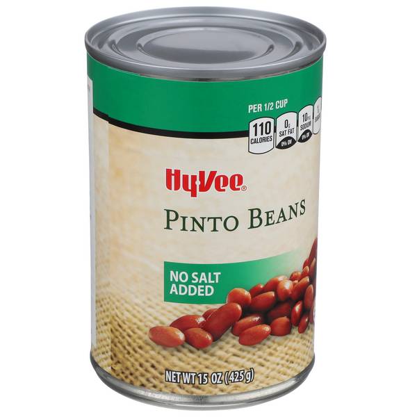 Hy-Vee No Salt Added Pinto Beans