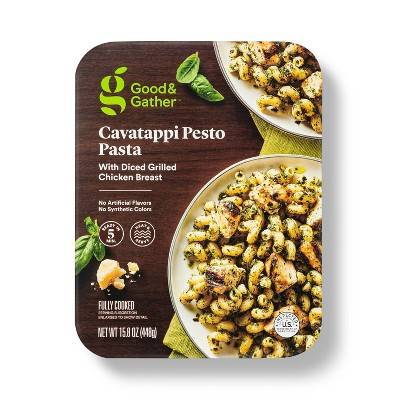 Good & Gather Cavattappi Pesto Pasta With Chicken