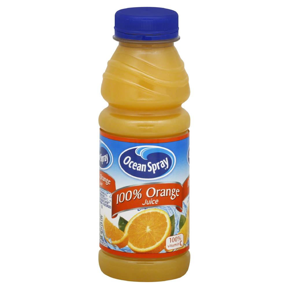 Ocean Spray 100% Juice, Orange - 15.2 fl oz