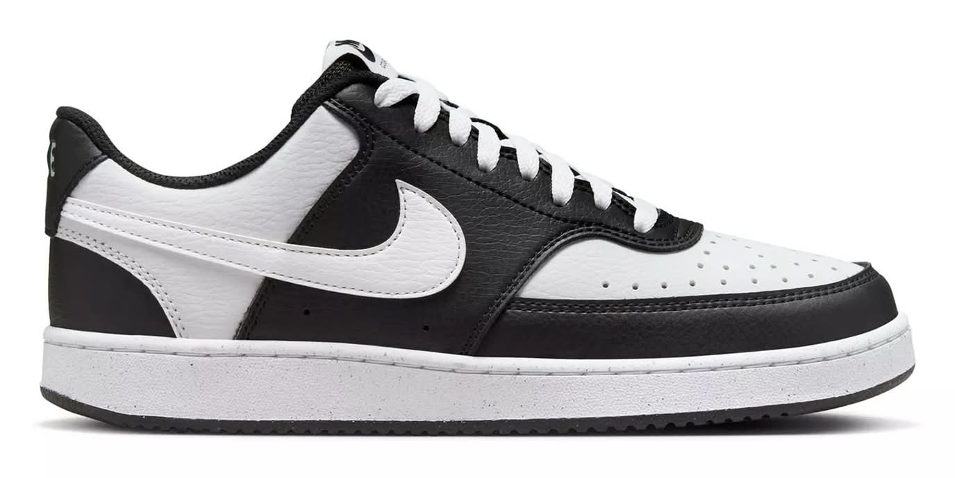 Nike Court Vision Low Next Nature Sneaker - Women's (Black/White Medium - 11)