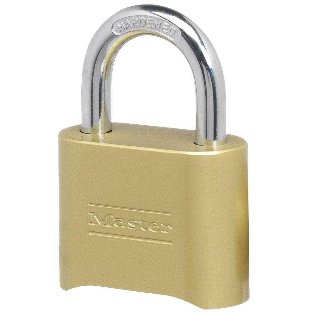 Master Lock Outdoor Resettable Combination Padlock, 2-in Wide x 1-in Shackle | 175D