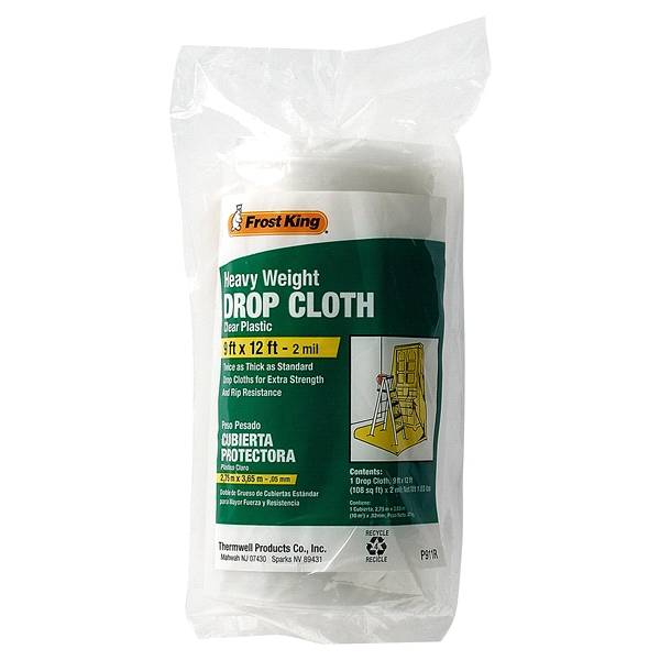 Frost King Clear Plastic Drop Cloth