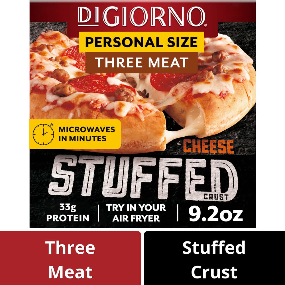 DiGiorno Cheese Stuffed Crust Three Meat Pizza (9.2 oz)