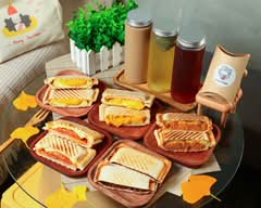 世上的光鹽 碳烤熱壓吐司