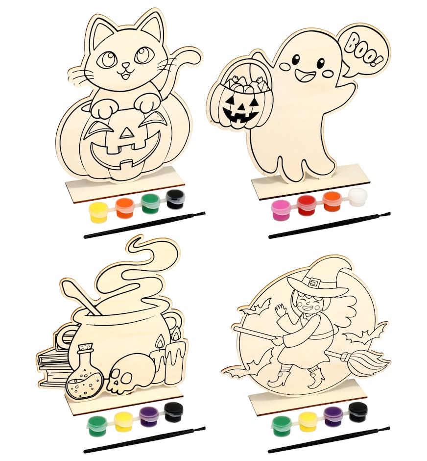 Halloween Paint Sets (4 ct)