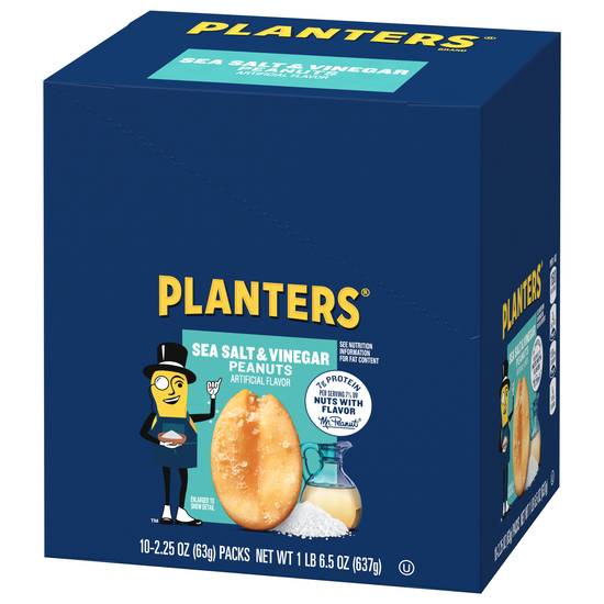 Planters Sea Salt & Vinegar Peanuts