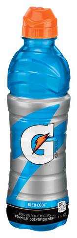 Gatorade boisson pour sportifs - sports drink (710 ml) (bleu froid)