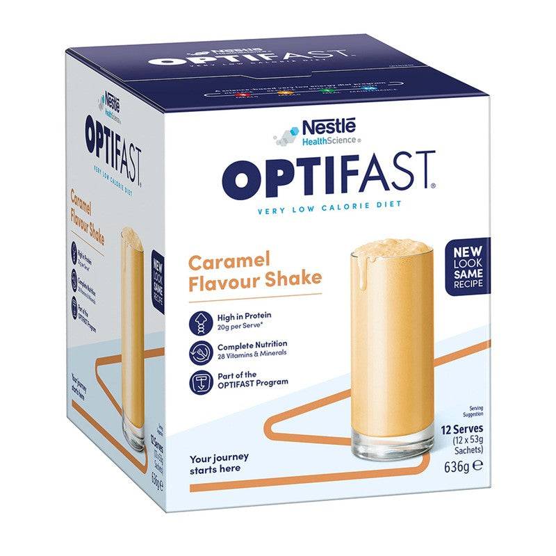 OPTIFAST VLCD Shake Caramel 12pk