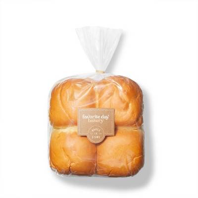 White Hamburger Buns - 17oz/8ct - Favorite Day™