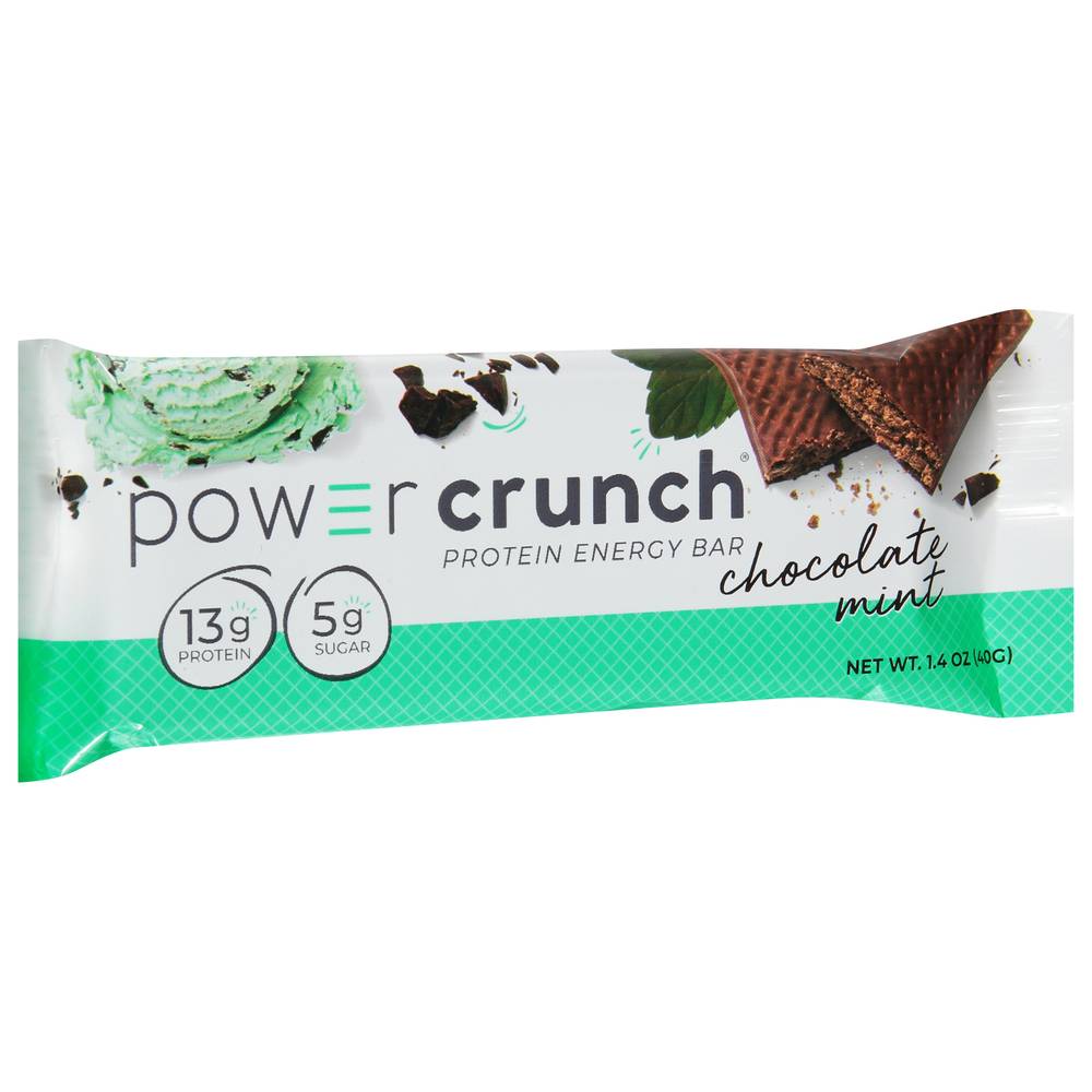 Power Crunch Protein Energy Bar, Chocolate Mint (1.4 oz)