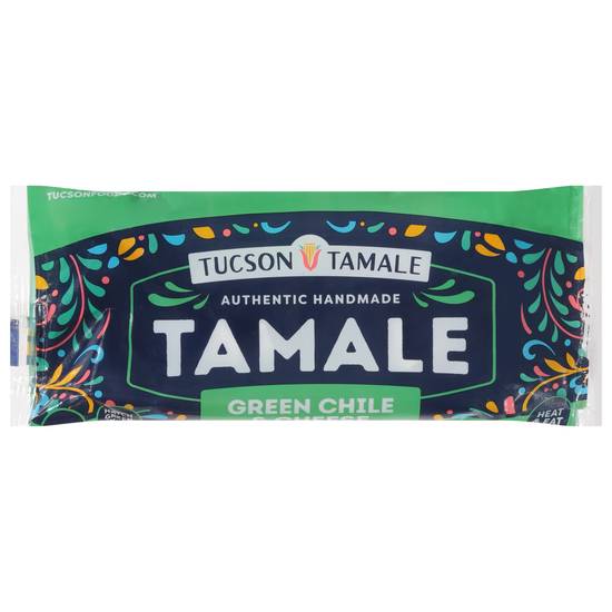 Tucson Tamale Unwrap Happiness Green Chile & Cheese Tamale