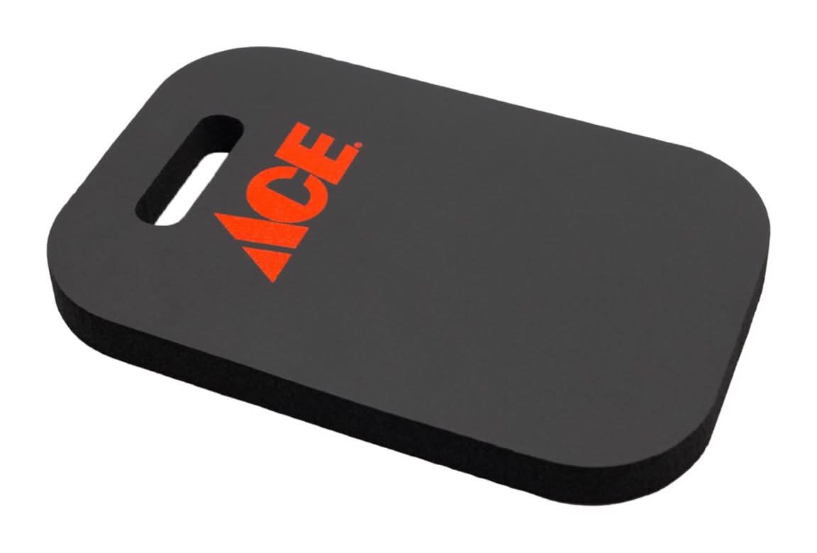 ACE 10 In. W X 15 In. D Black Kneeling Pad