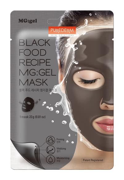 Purederm · Mascarilla facial black food recipe (23 g)