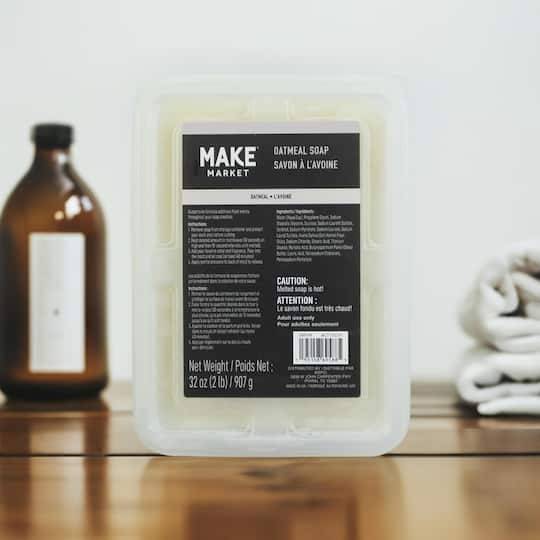 Make Market Oatmeal Soap Base (32 oz)