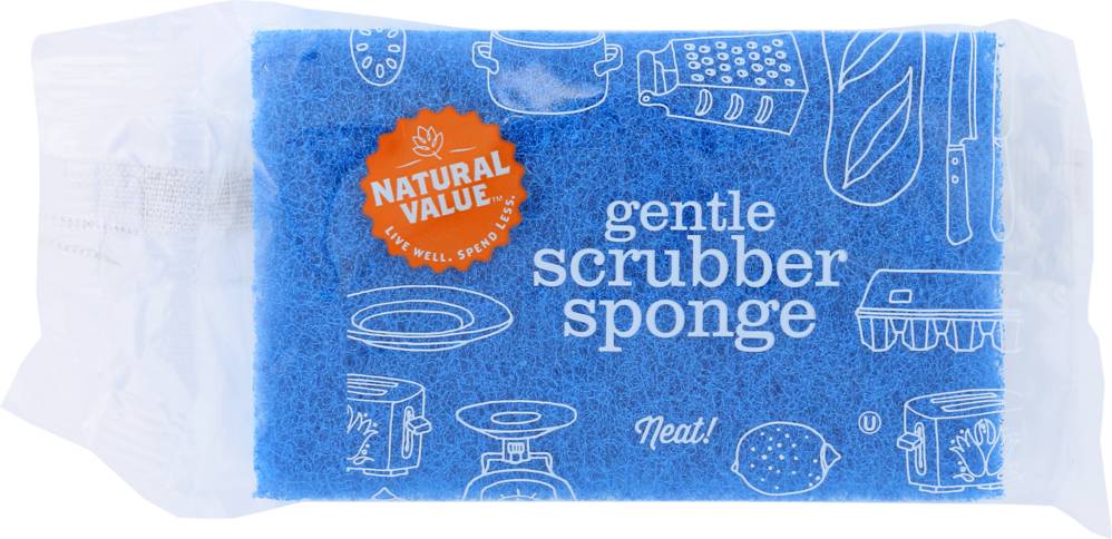 Natural Value Gentle Scrubber Spong