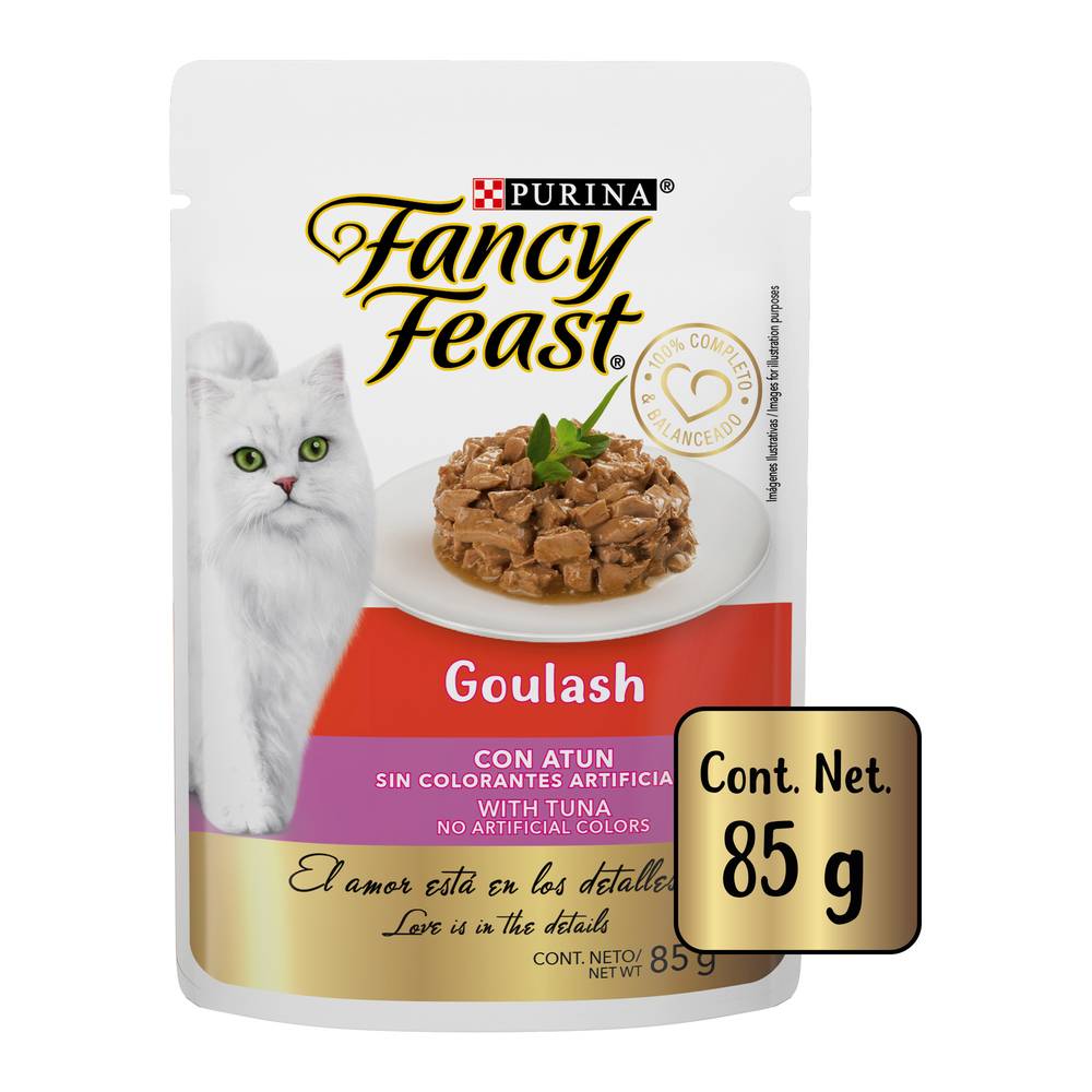 Fancy feast goulash con atún (sobre 85 g)