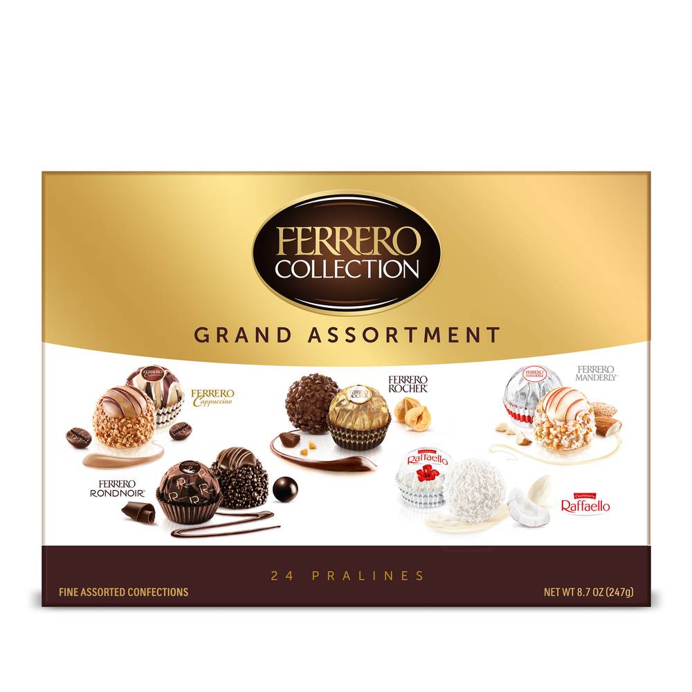 Ferrero Collection Grand Assortment Gift Box (8.7 oz, 24 ct)