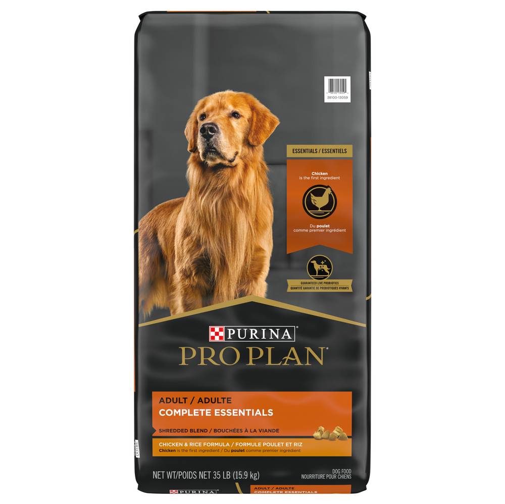 Purina Pro Plan Shredded Blend Dog Food (chicken-rice)